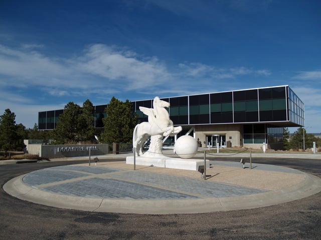 Doolittle Hall on the campus of the United States Air Force Academy