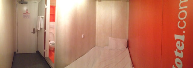 Typical EasyHotel room