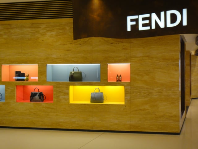 Fendi shop at the Elements, Union Square, Kowloon