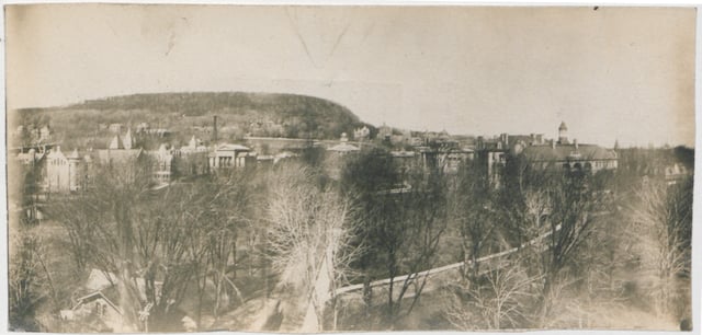 McGill University and Mount Royal, 1906, Panoramic Photo Company