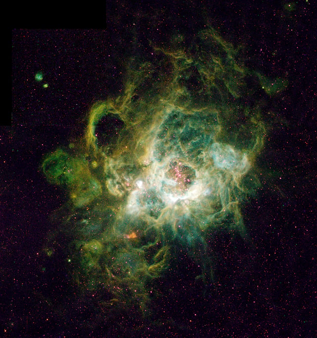 NGC 604, a giant region of ionized hydrogen in the Triangulum Galaxy