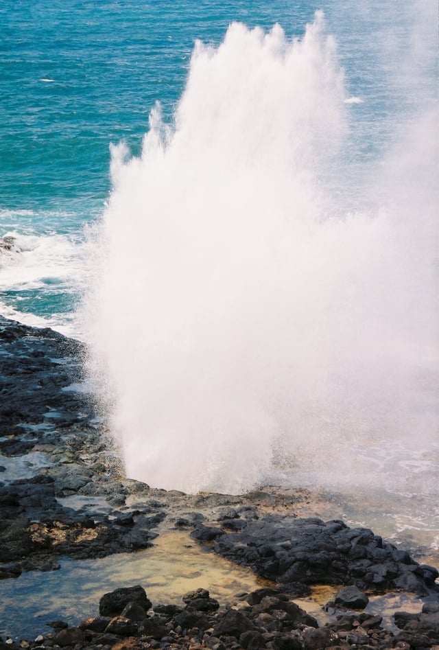 The Spouting Horn: located on the southern coast of Kauaʻi