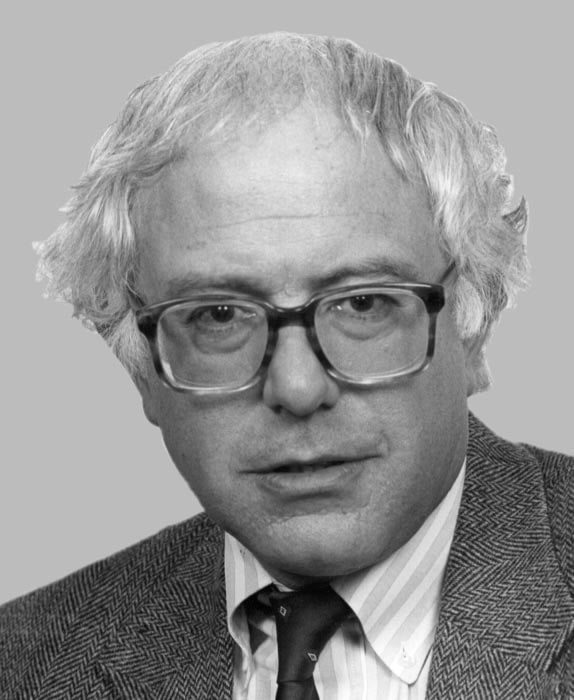 Representative Sanders in 1991