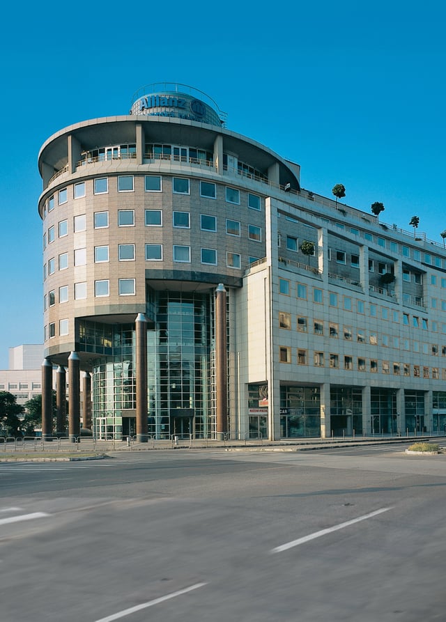 The headquarters of Allianz – Slovenská poisťovňa in Bratislava