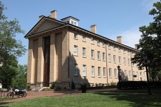 Old East Residence Hall, built in 1793