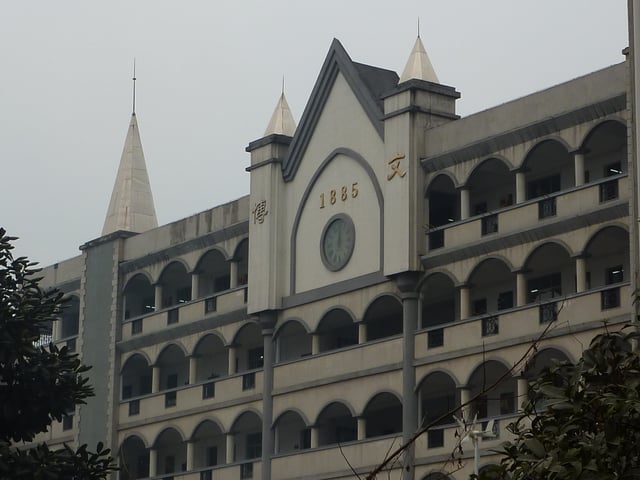 Former Methodist school in Wuhan (founded 1885)