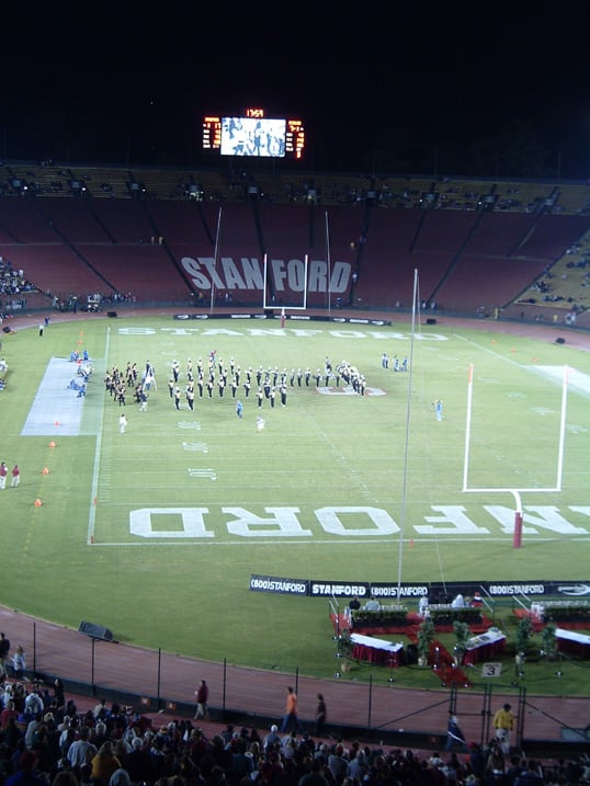 Aggies at Stanford (half-time show), September 17, 2005