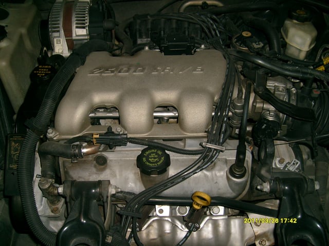 V6 engine of Buick 2.5G of Shanghai GM, China, 2002