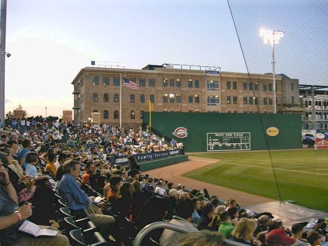 Spectators at a Greenville Drive game