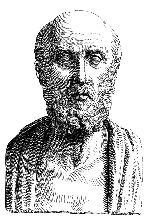 Hippocrates first described the sudden paralysis that is often associated with stroke.
