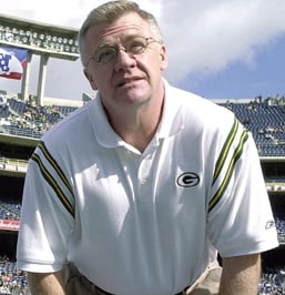 Coach Mike Sherman, pictured in 2003