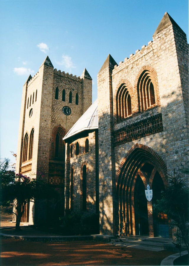 The Cathedral Church of Saint Peter (Anglican) in Likoma, Malawi.