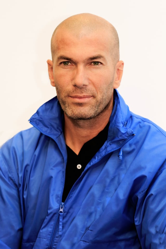 Zinedine Zidane was named the best European footballer of the past 50 years in a 2004 UEFA poll.
