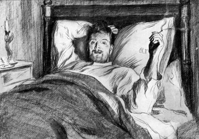 "The Awakening", an illustration to writing by Leo Tolstoy