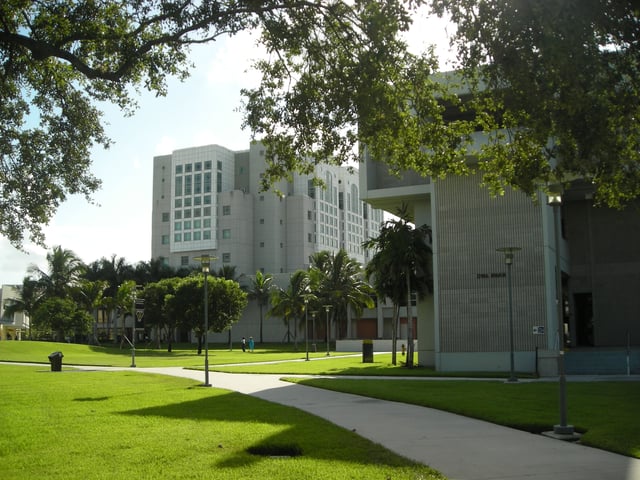 Florida International University, which has its main campus in nearby University Park, has the largest enrollment of any university in South Florida and is one of the state's primary research universities.