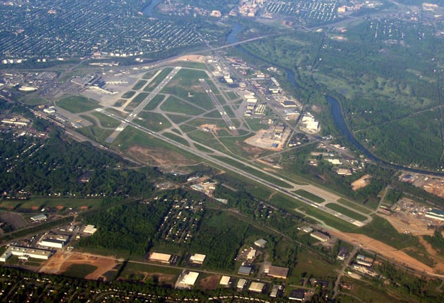 Aerial View of the Greater Rochester International Airport