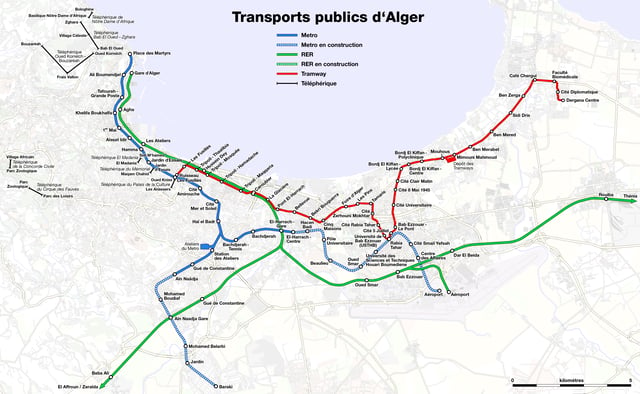 Public transport of Algiers