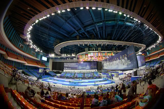 A view during the 2015 World Fencing Championships on 15 July