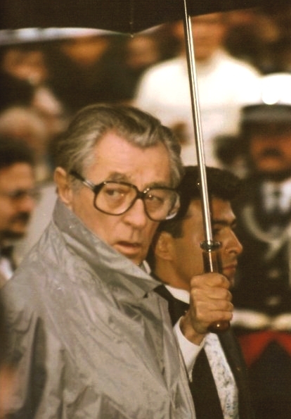 Mitchum at the 1991 Cannes Film Festival