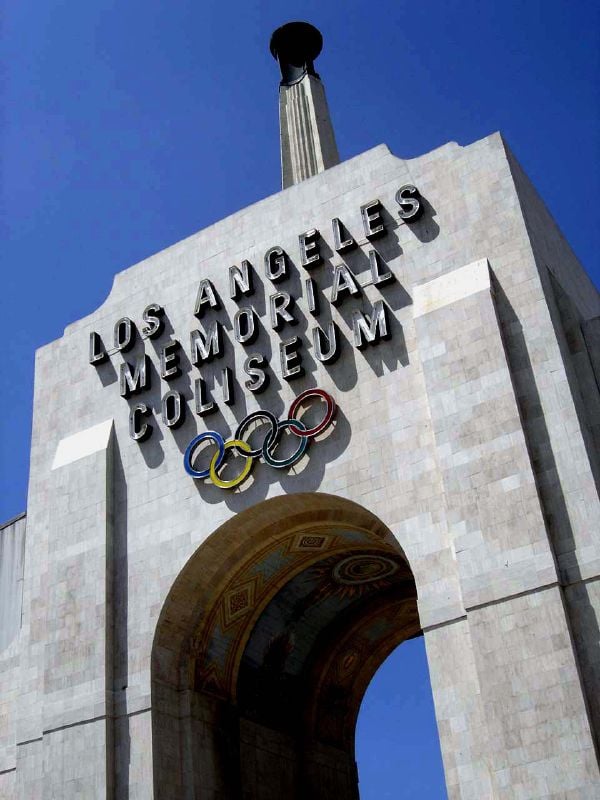 Los Angeles Memorial Coliseum hosted the Olympic Games in 1932 and 1984.