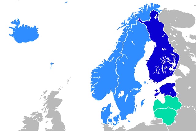 Language branches in Northern Europe   North Germanic (Iceland and Scandinavia)   Finnic (Finland, Estonia)   Baltic (Latvia, Lithuania)