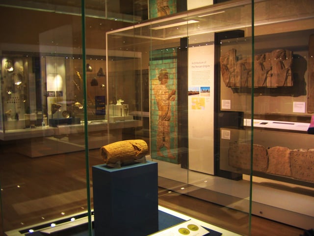 Room 52 – Ancient Iran with the Cyrus Cylinder, considered to be the world's first charter of human rights, 559–530 BC