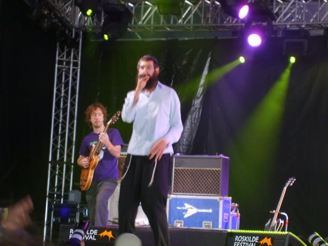 Matisyahu performing at the Roskilde Festival in 2006