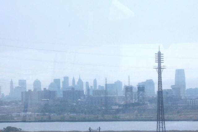 New York City from the New Jersey Turnpike