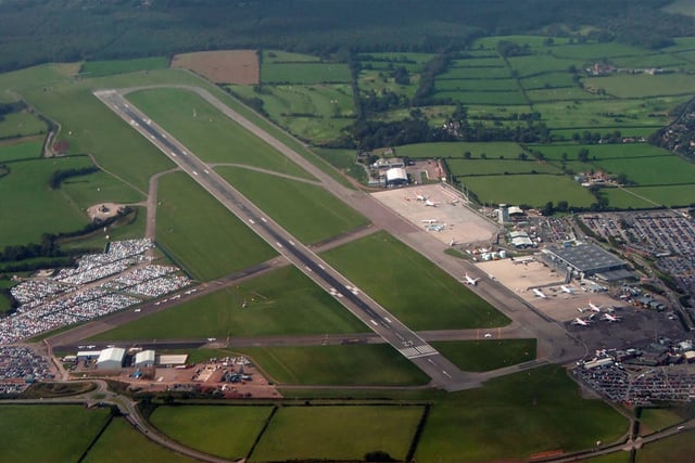 Bristol Airport, which is located in North Somerset