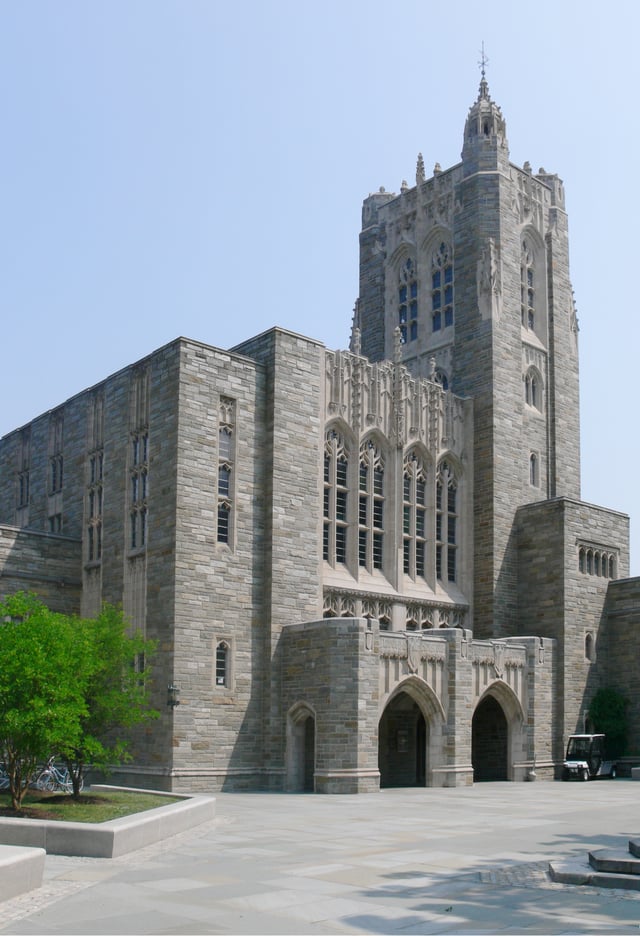 Firestone Library, the largest of Princeton's libraries