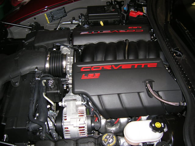 GM LS3 Engine in a 2008 Chevrolet Corvette