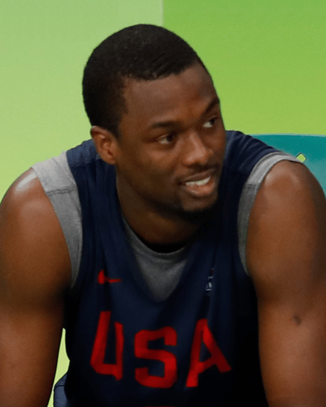 Harrison Barnes played for the 2016 U.S. Olympic team.