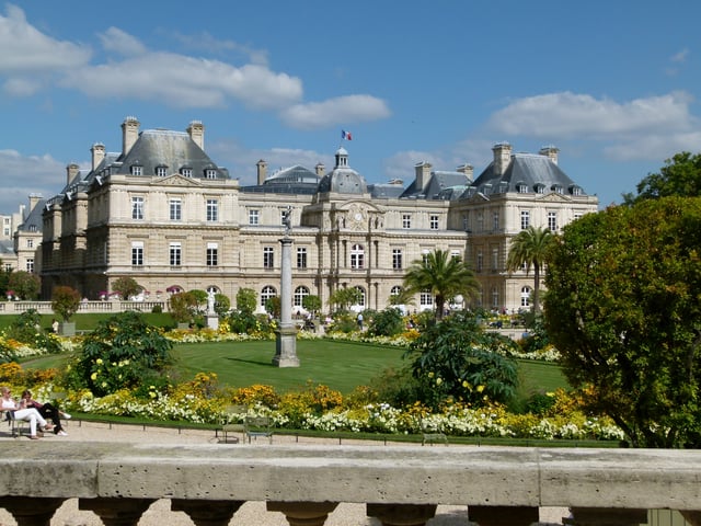 The Luxembourg Palace in Paris, where the Senate meets