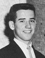 Biden while a student at Archmere Academy in the 1950s.