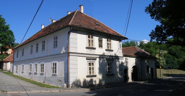 Birthhouse of Antonín Dvořák in Nelahozeves.