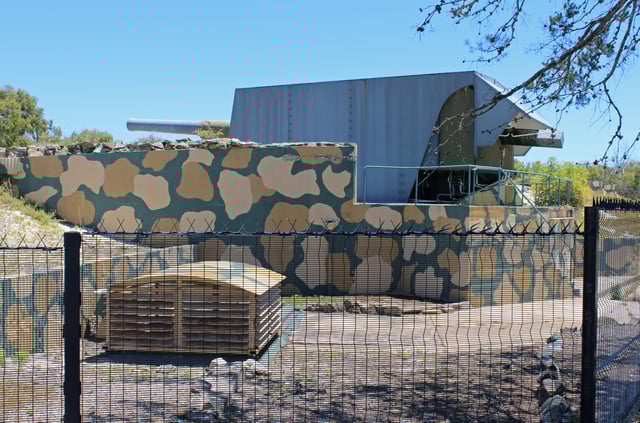 De Waal Battery, Robben Island