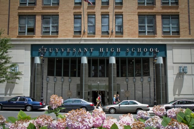 Stuyvesant High School, in Tribeca