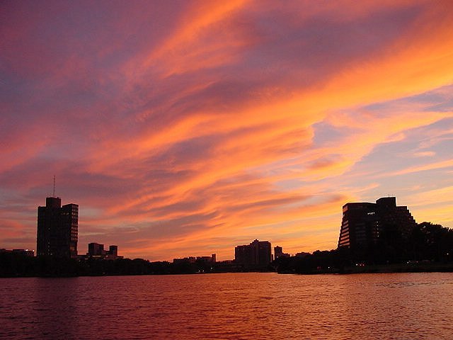 The Charles River and the university