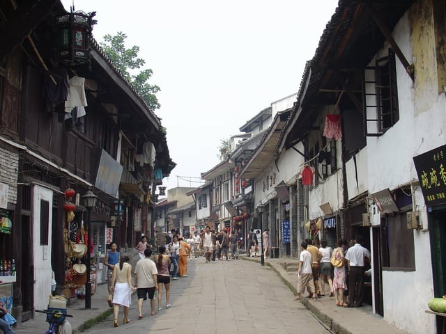 Ciqikou ancient road in Shapingba District