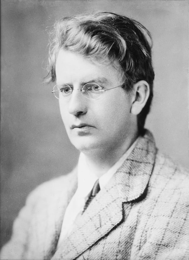 Television pioneer John Logie Baird (seen here in 1917) televised the BBC's first drama, The Man with the Flower in His Mouth, on 14 July 1930, and the first live outside broadcast, The Derby, on 2 June 1931.