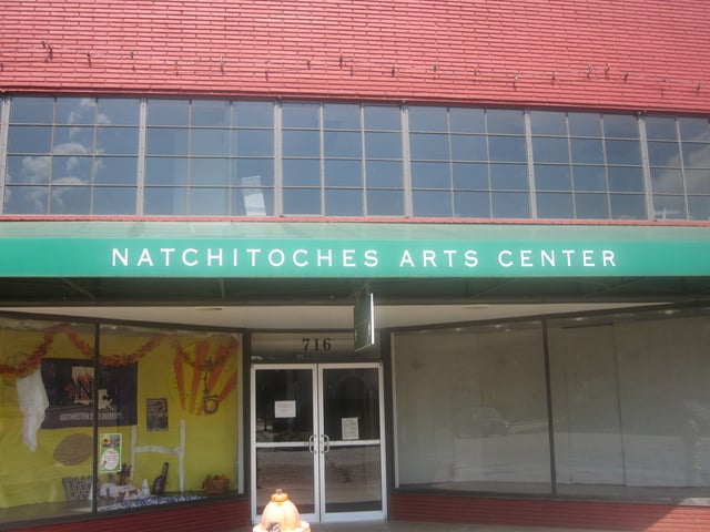 Natchitoches Arts Center on Second Street near City Hall