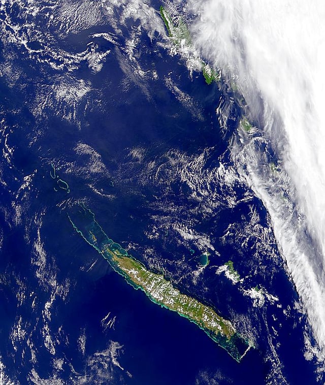 New Caledonia from space