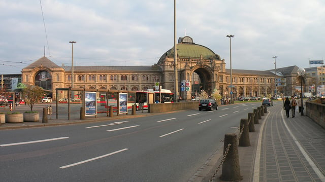 The main railway station