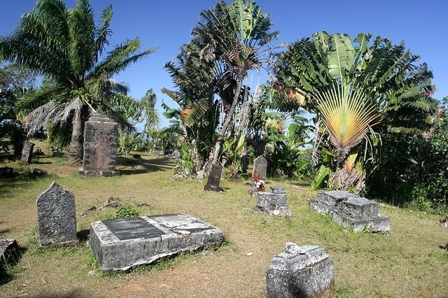 A pirate cemetery at Île Sainte-Marie