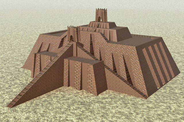 Great Ziggurat of Ur, near Nasiriyah, Iraq