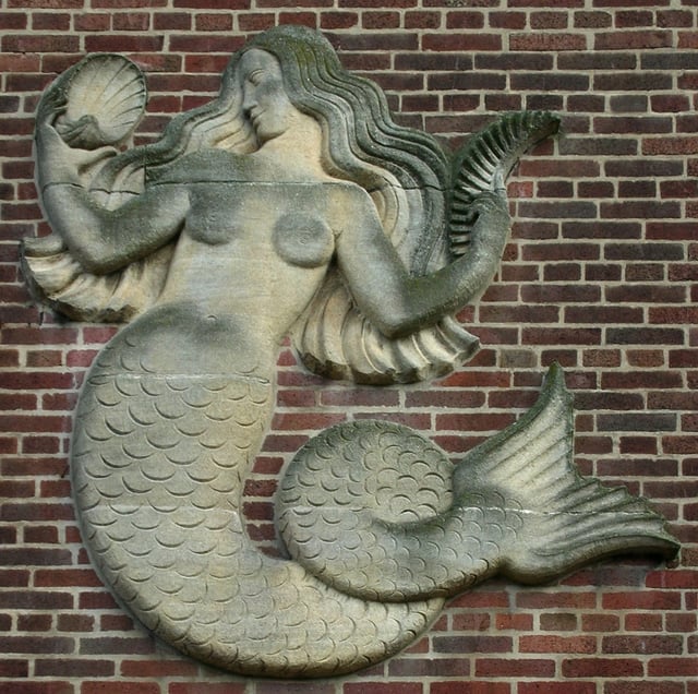 William Bloye's Birmingham University mermaid