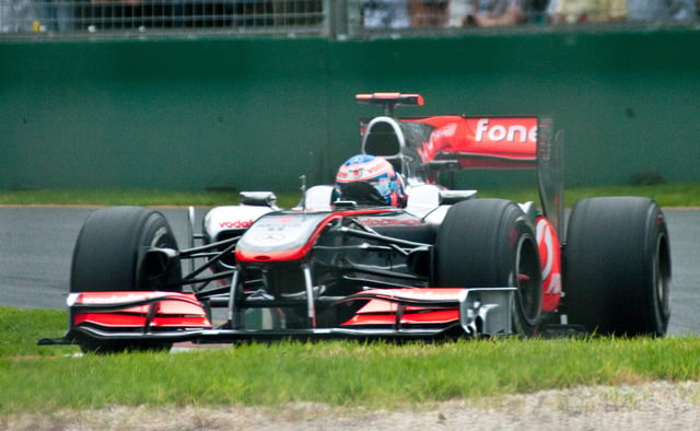 Button took his first victory with McLaren at the 2010 Australian Grand Prix.