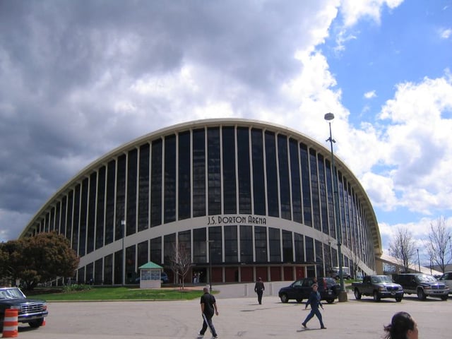 Dorton Arena in Raleigh, designed by Matthew Nowicki
