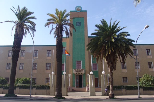 Building of regional administration in Asmara