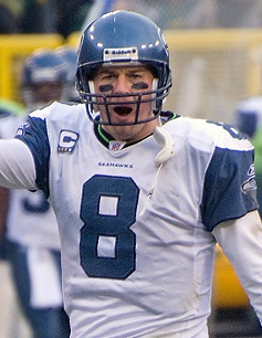 Matt Hasselbeck played as the Seahawks quarterback from 2001–2010 and led the team to six postseason appearances and a Super Bowl appearance.